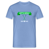 Let´s Golf Shirt für Männer - carolina blue