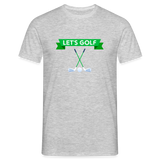 Let´s Golf Shirt für Männer - Grau meliert